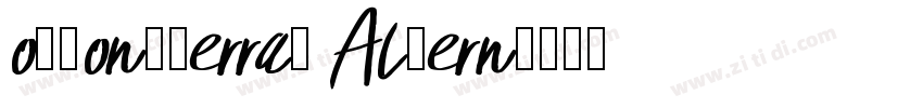 okMontserrat Altern字体转换